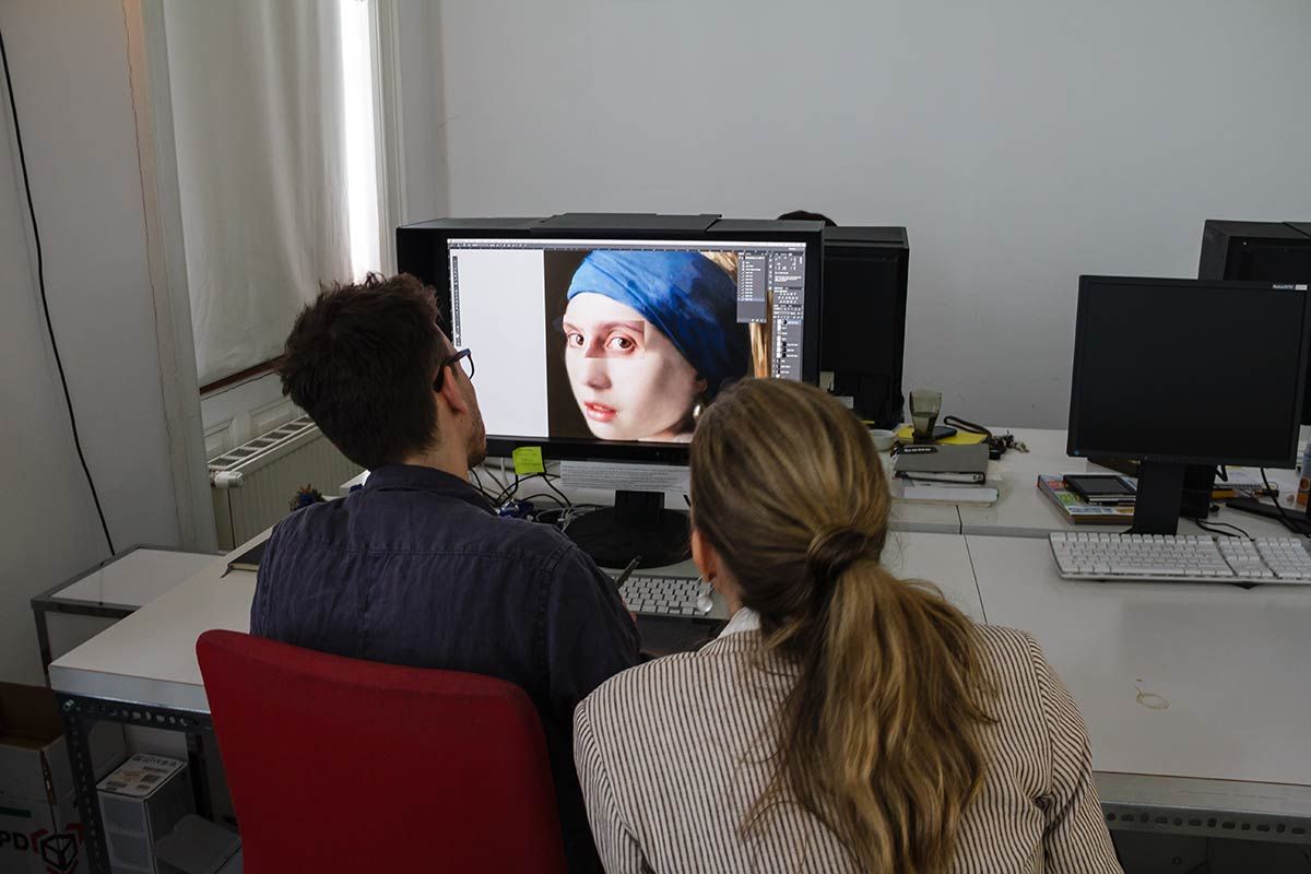 Nachbearbeitung am Computer