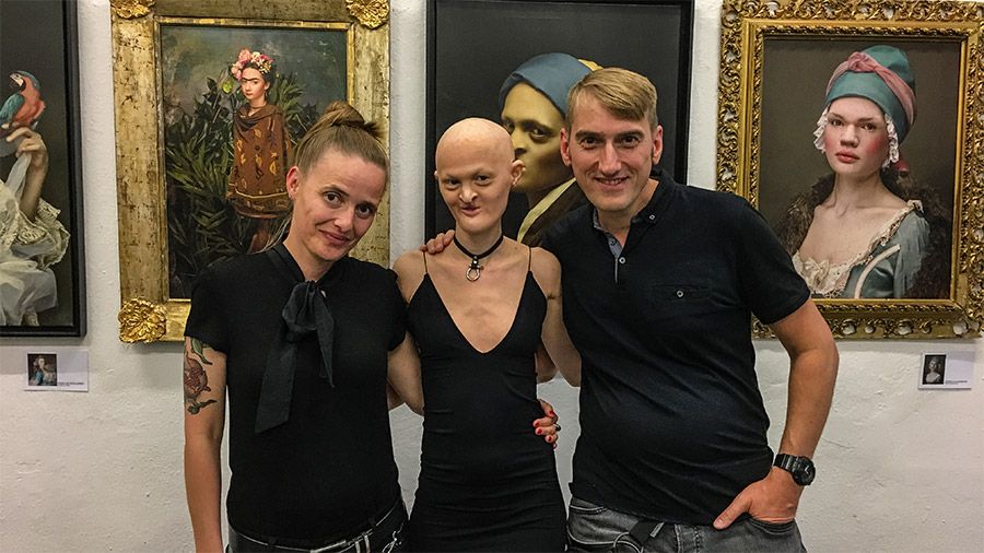 Melanie Gaydos und das Team von Basiliscusfilm