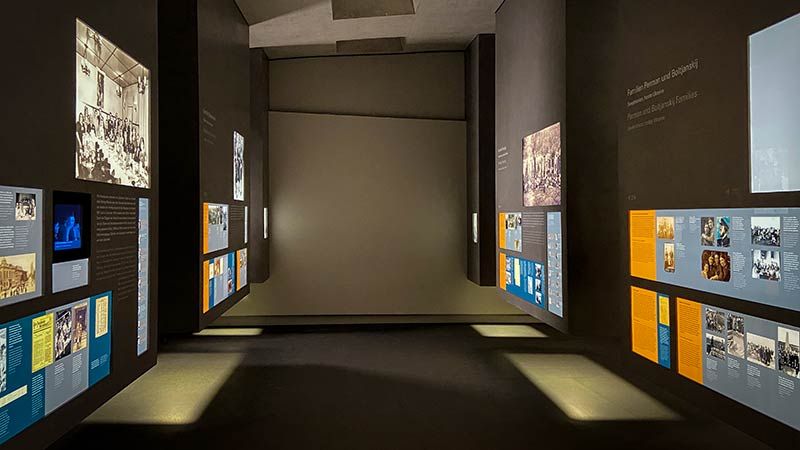 Imagefilm Dreharbeiten Ausstellung Holocaust Mahnmal Berlin