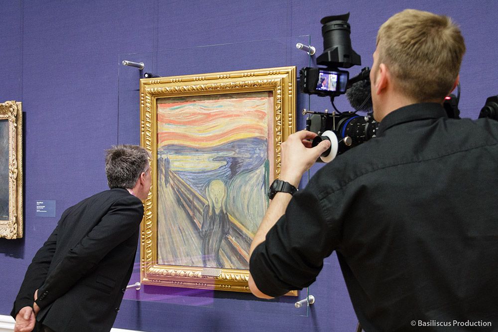 Dreharbeiten Der Schrei Munch