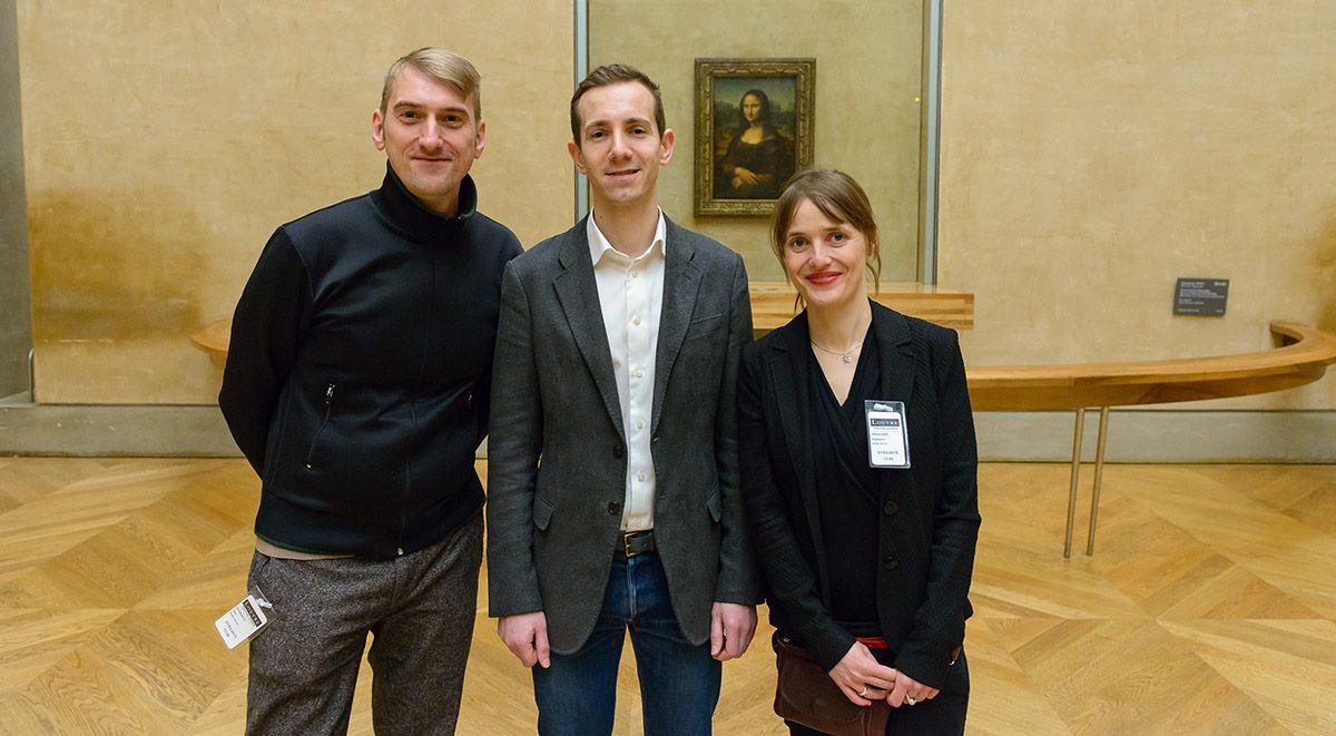 Vincent Delieuvin, Autorin Stephanie Drescher und Kameramann Uwe Schwarze