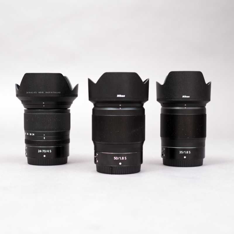 Nikon Z-Series Prime Lenses