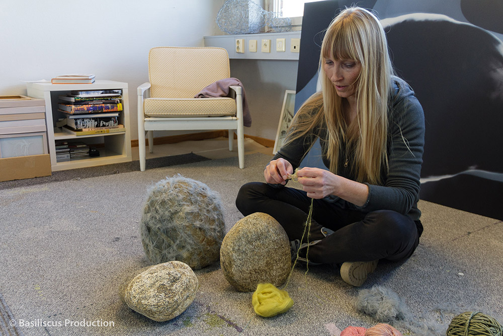 Im Atelier von Lise Wulff