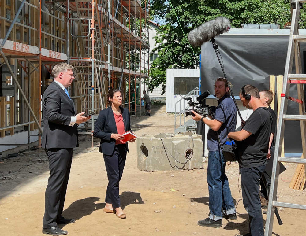 Imagefilmproduktion für die berlinovo Immobiliengesellschaft in Berlin Treptow