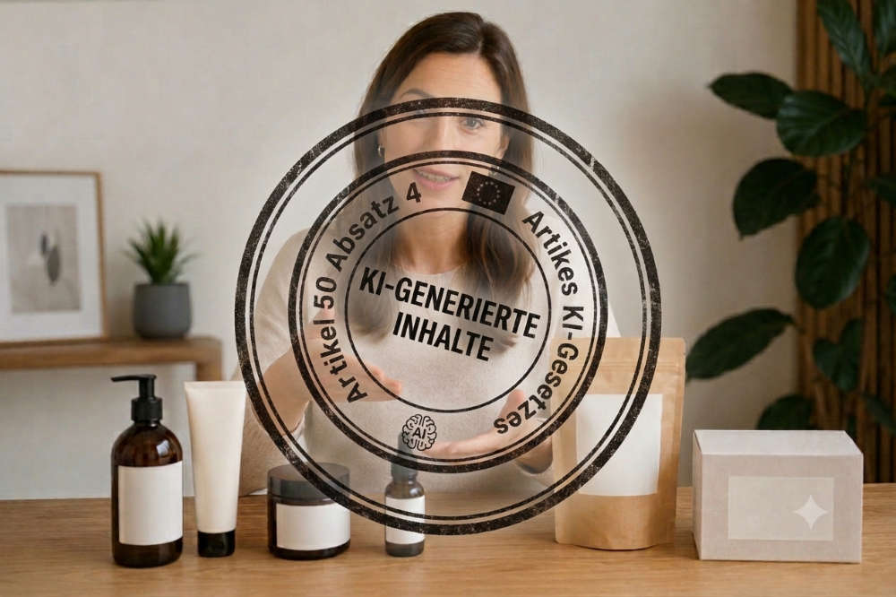 EU Icons zur Kennzeichnung von KI-generierten Inhalten
