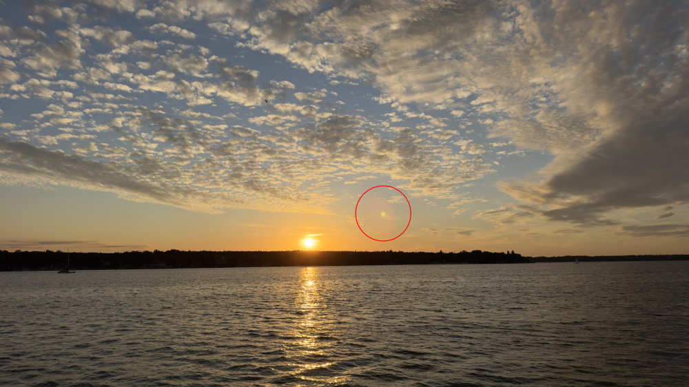 Lens Flare – Gegenlichtaufnahme mit dem iPhone 15 Pro Max