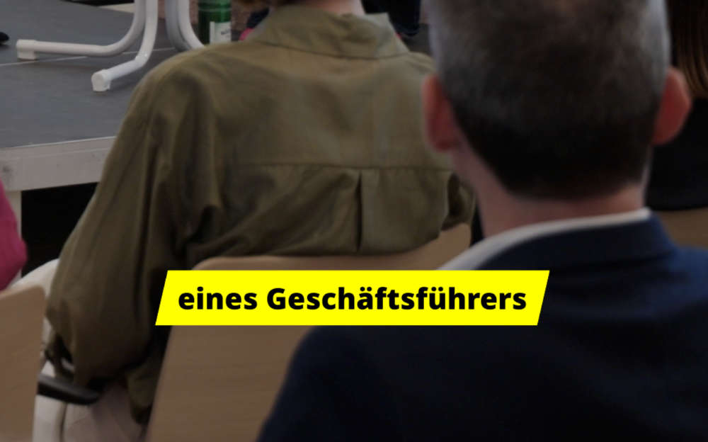 Untertitel in den Farben ihrer Firma