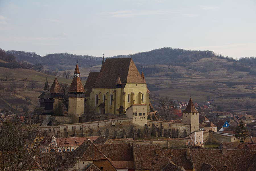 Wehrburg Birthälm Rumänien TV Reportage Drehreise