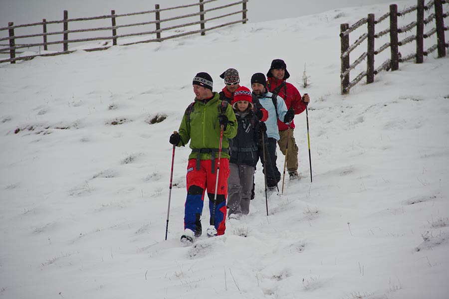 Reisebericht für TV Wanderung Südkarpaten Winter