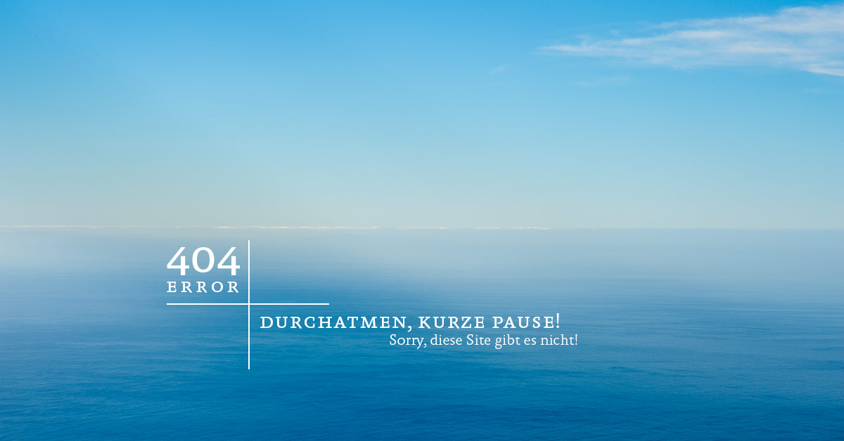 404 Fehlerseite