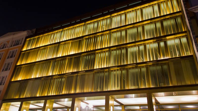 TV-Reportage Lichtstaltung Architektur Fassade