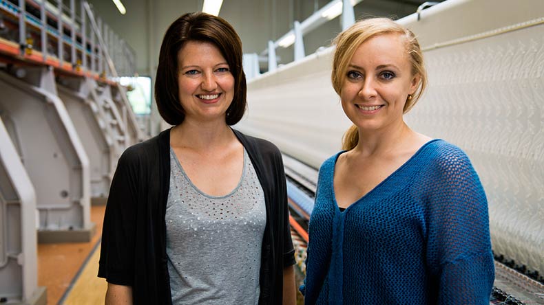 Porträt von Kati Reuter und Irene Luft