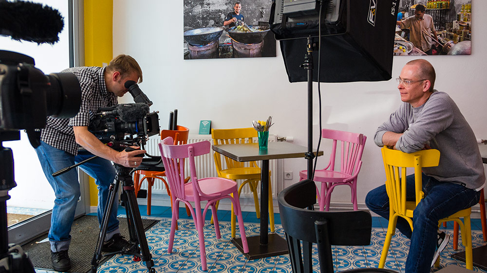 Dreharbeiten TV-Serie Berlin