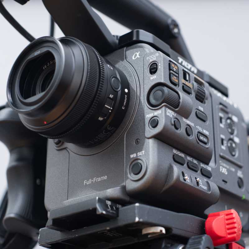 Vollformatcamcorder Sony FX6 mit Festbrennweite