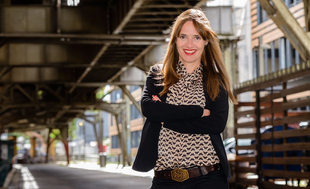 The Berlin author and director Stephanie Drescher