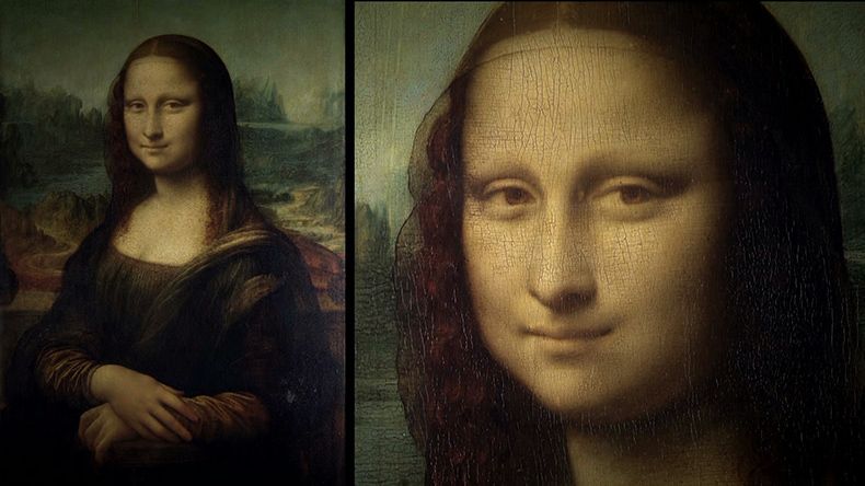 TV Reportage aus Louvre Paris Leonardo da Vinci "Mona Lisa"