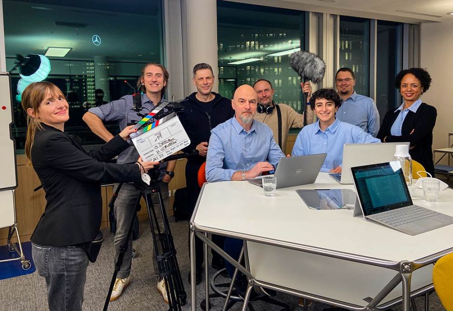 Filmteam Berlin – Drehende beim Beuth-Verlag