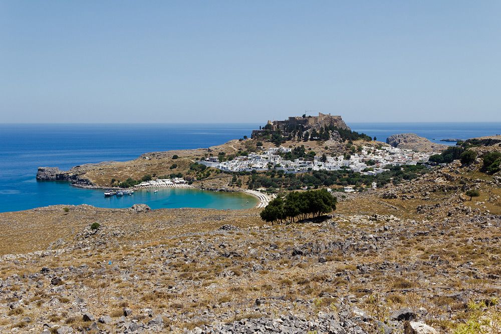 Lindos Insel Rhodos