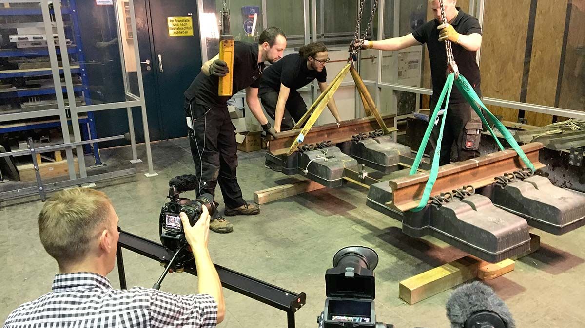 Imagefilm Forschungsprojekt Schwelle 2000 – Schienenschwellen aus recykelten Plastik