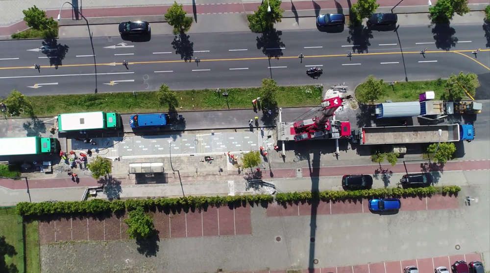 Imagefilm Baustelle Strassenbau HESTER