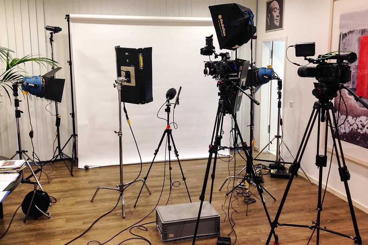 Medientraining Berlin Kamera-Setup