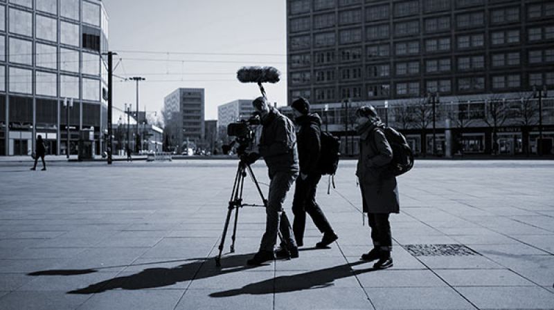 Camera team cameraman Berlin
