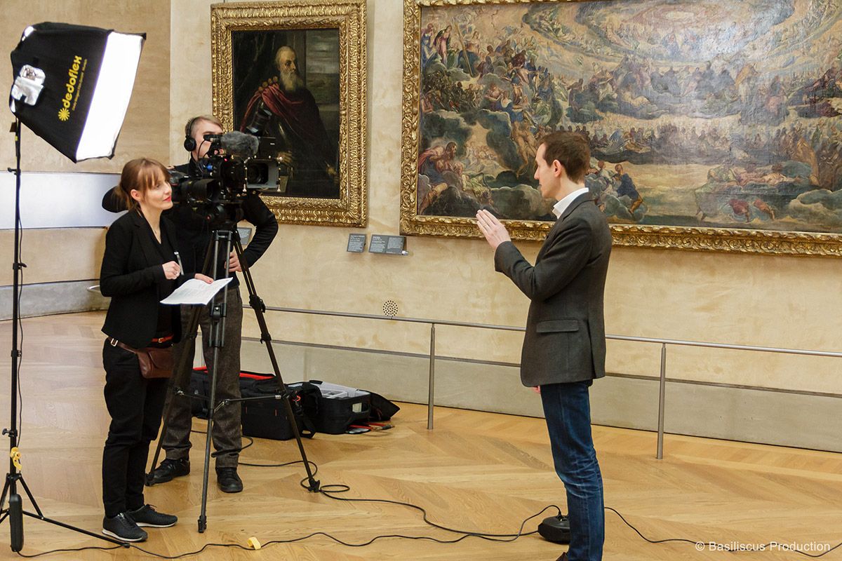 Interview zur Mona Lisa im Louvre mit Vincent Delieuvin