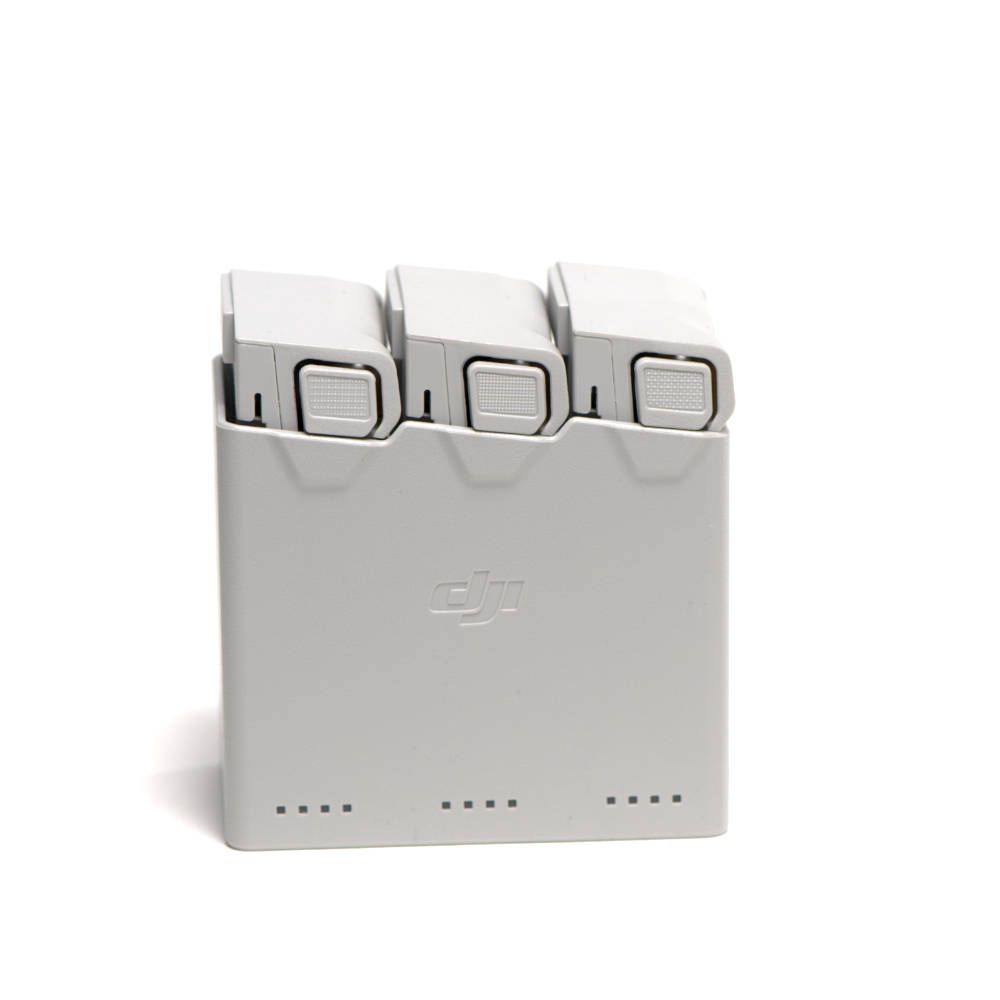 3 Akkus sind im Mietpreis mit enthalten