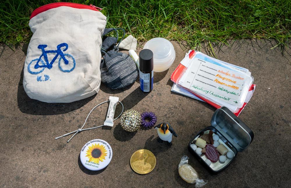 Inhalt Notfalltasche Autismus