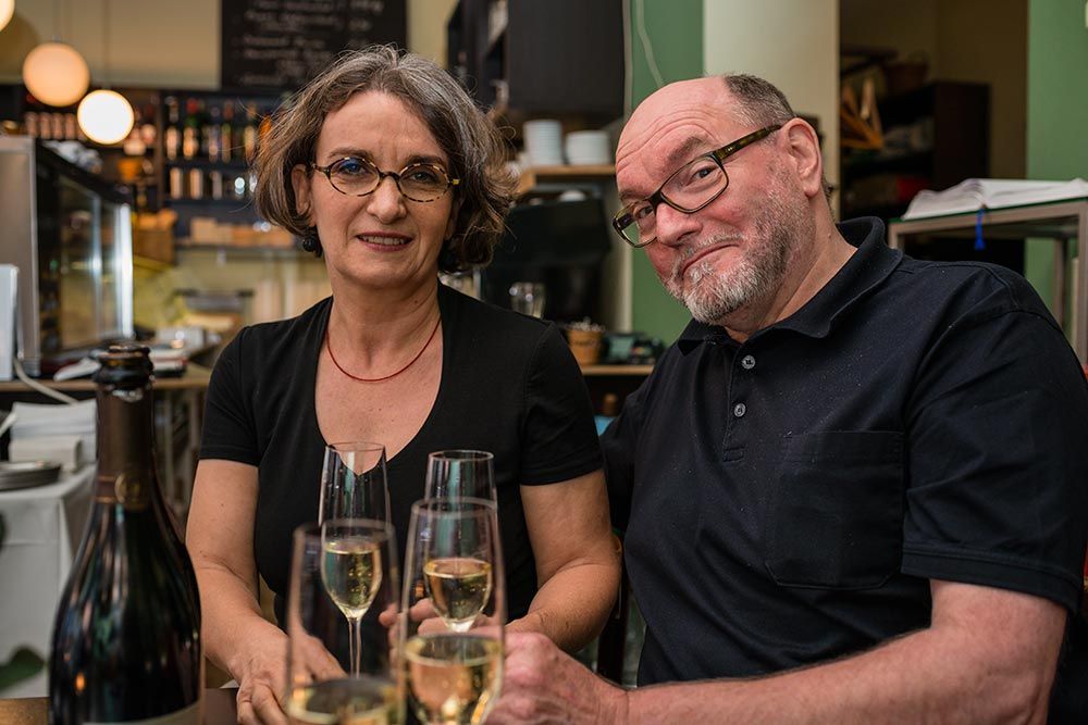 Heike Kaschny und Luc Wolff