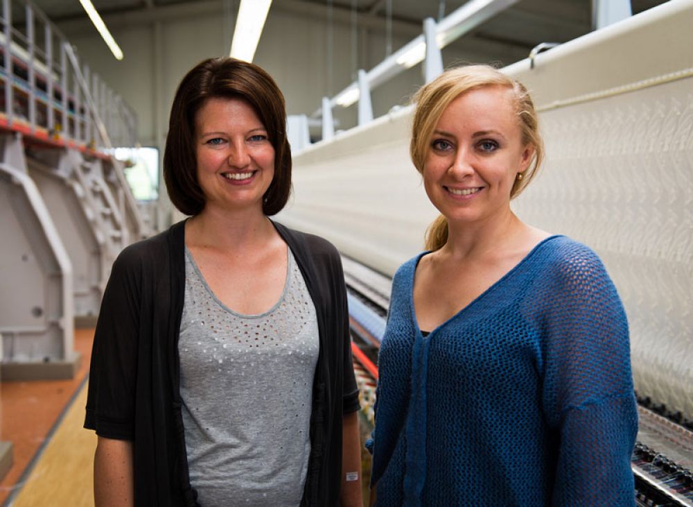 Kati Reuter und Irene Luft