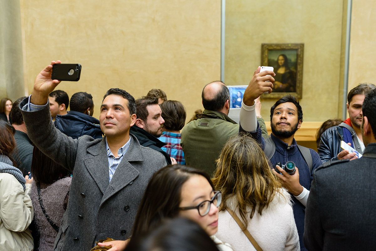 Mona Lisa im Louvre